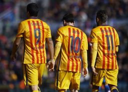 Barcelona's formidable forward line is the most feared in world football.