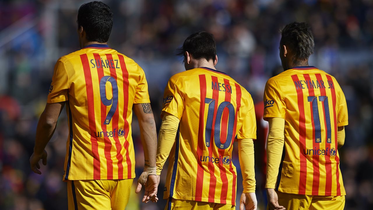 Suarez, Messi and Neymar have been lethal goalscorers for Luis Garcia's Barcelona
