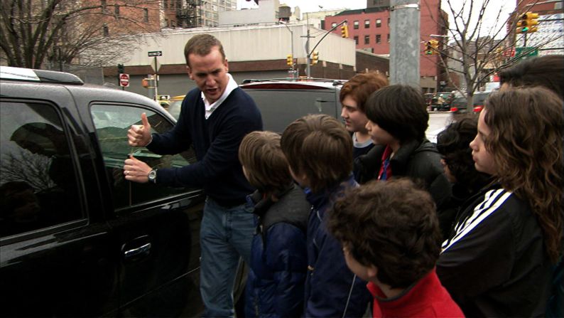 Manning showed off his comedic chops in 2007 when he hosted an episode of "Saturday Night Live." In this <a href="index.php?page=&url=http%3A%2F%2Fwww.nbc.com%2Fsaturday-night-live%2Fvideo%2Funited-way%2Fn12129" target="_blank" target="_blank">memorable skit,</a> he demonstrates how to break into a car.