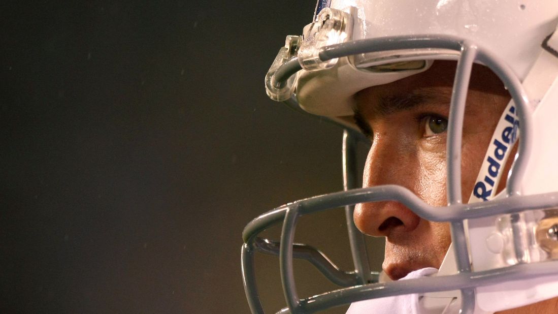 Manning plays a game in San Diego in 2007. During his career, Manning has been MVP of the league five times. He has also been named to 14 Pro Bowls -- the NFL's all-star game.
