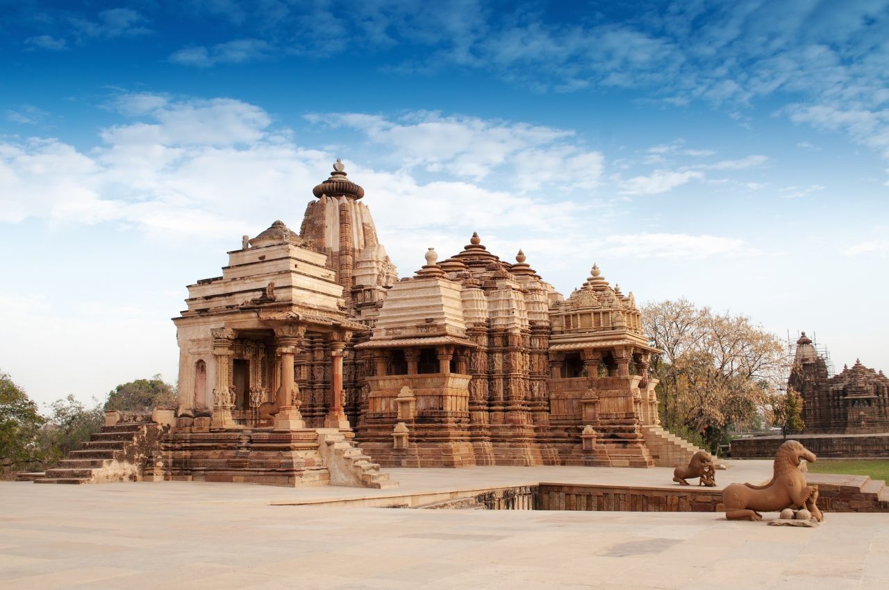 Khajurao in India's Madhya Pradesh state is a city of temples dating to around 950 AD. The most famous features multiple sculptures from the Karma Sutra. 