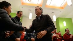US Republican presidential candidate Jeb Bush greets supporters during a Town Hall meeting in Concord, New Hampshire, on February 5, 2016.  (Photo: AFP / JEWEL SAMAD)