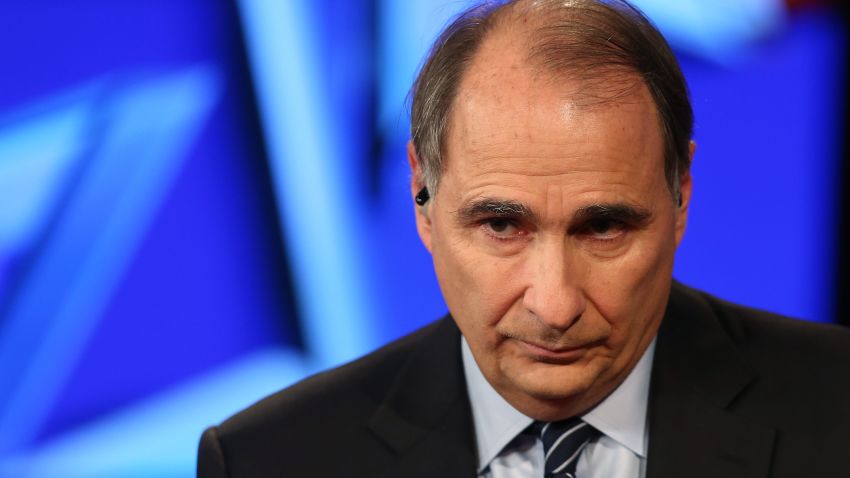 Political analyst David Axelrod attends a Democratic presidential debate sponsored by CNN and Facebook at Wynn Las Vegas on October 13, 2015 in Las Vegas, Nevada.