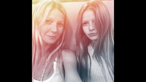 In February, Gwyneth Paltrow posted a selfie with her lookalike daughter, 11-year-old Apple Martin, on Instagram. 