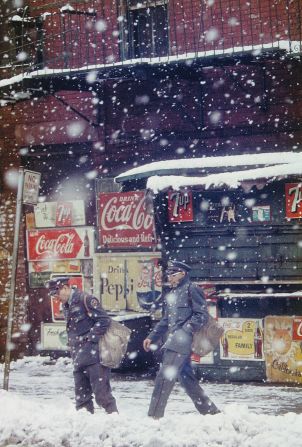 By 1947, he was shooting photographs in color. 