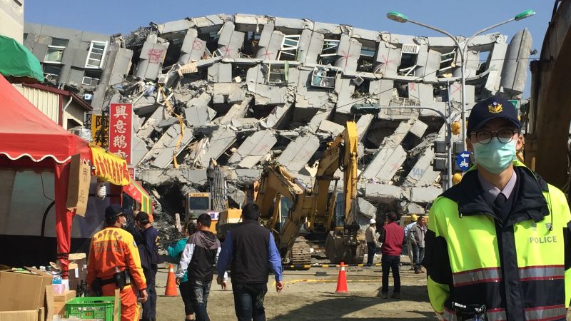 Taiwan Earthquake Death Toll Rises To 108 Cnn 