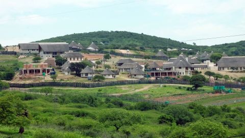A picture of President Jacob Zuma's private residence in Nkandla, taken on November 4, 2012.