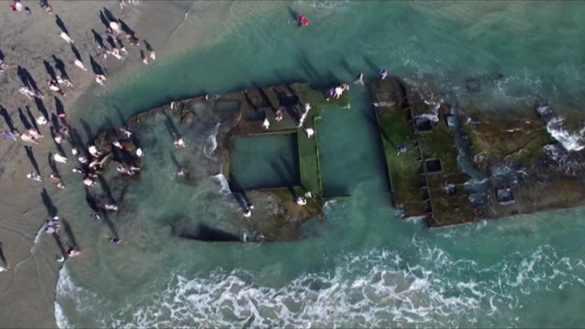coronado shipwreck reappears on beach pkg _00015528.jpg