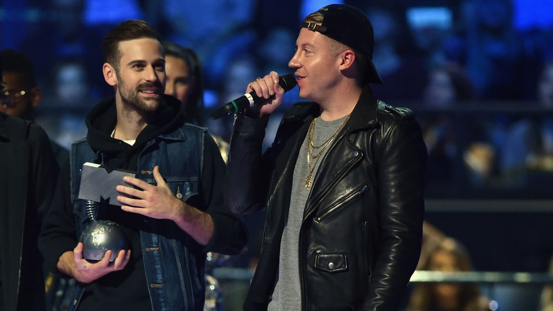 The Seattle hip-hop group <strong>Macklemore & Ryan Lewis</strong> formed in 2008. Its songs, such as "Thrift Shop" and "Same Love," helped the group win best the new artist Grammy in 2014. The duo is set to release a second album, "This Unruly Mess I've Made," at the end of February.