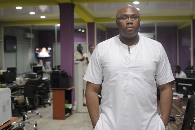 Jason Njoku, 35, founder and CEO of iROKO, the most popular video streaming platform in Africa. 