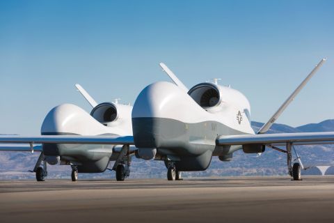 The Pentagon wants $759 million for two MQ-4C Tritons. It says the drones will "maximize capabilities and extend the reach of our airborne systems."