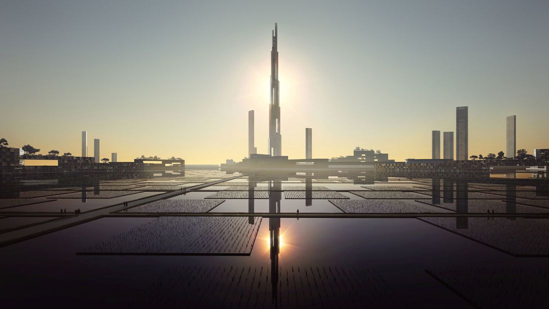 In February, a proposal for a mile-high tower in Tokyo was revealed. <br /><strong>Height: </strong>1,600m<strong> </strong>(5,250ft) <br /><strong>Architect: </strong>Kohn Pefersen Fox Associates and Leslie E Robertson Associates