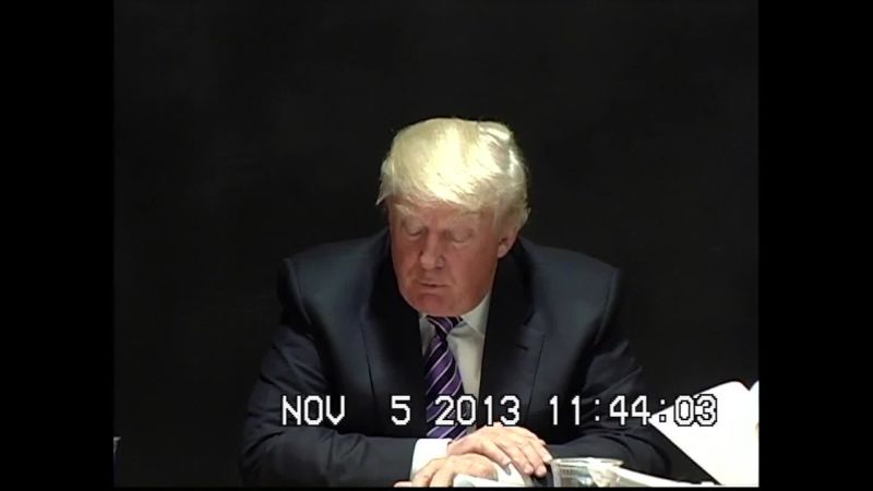 Donald Trump Under Oath: Highlights From A 2009 Deposition | CNN Politics