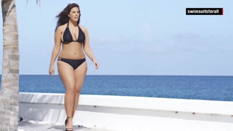 Plus sized model Ashley Graham is SI swimsuit model CNN