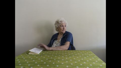 Virginia Gattegno survived the Auschwitz concentration camp in World War II.