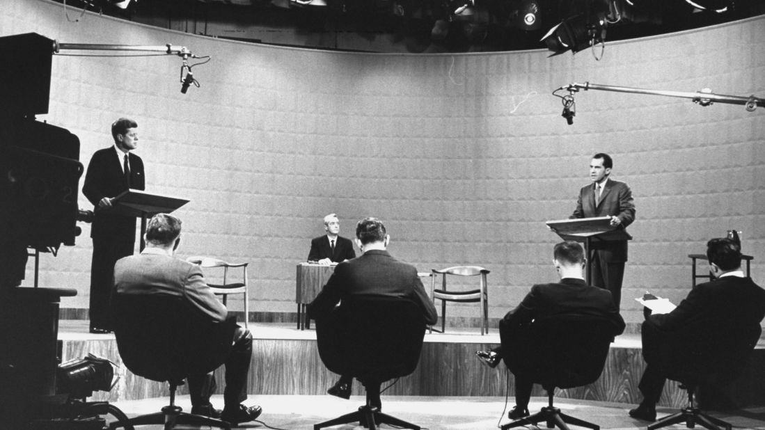 Kennedy ran for president in 1960 and faced Vice President Richard Nixon after securing the Democratic Party's nomination. The candidates participated in <a href="http://www.cnn.com/2015/09/24/politics/gallery/tbt-kennedy-nixon-debate/index.html" target="_blank">the first televised presidential debate,</a> which is widely seen as instrumental in securing Kennedy's victory.    