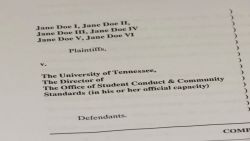 university of tennessee title ix lawsuit