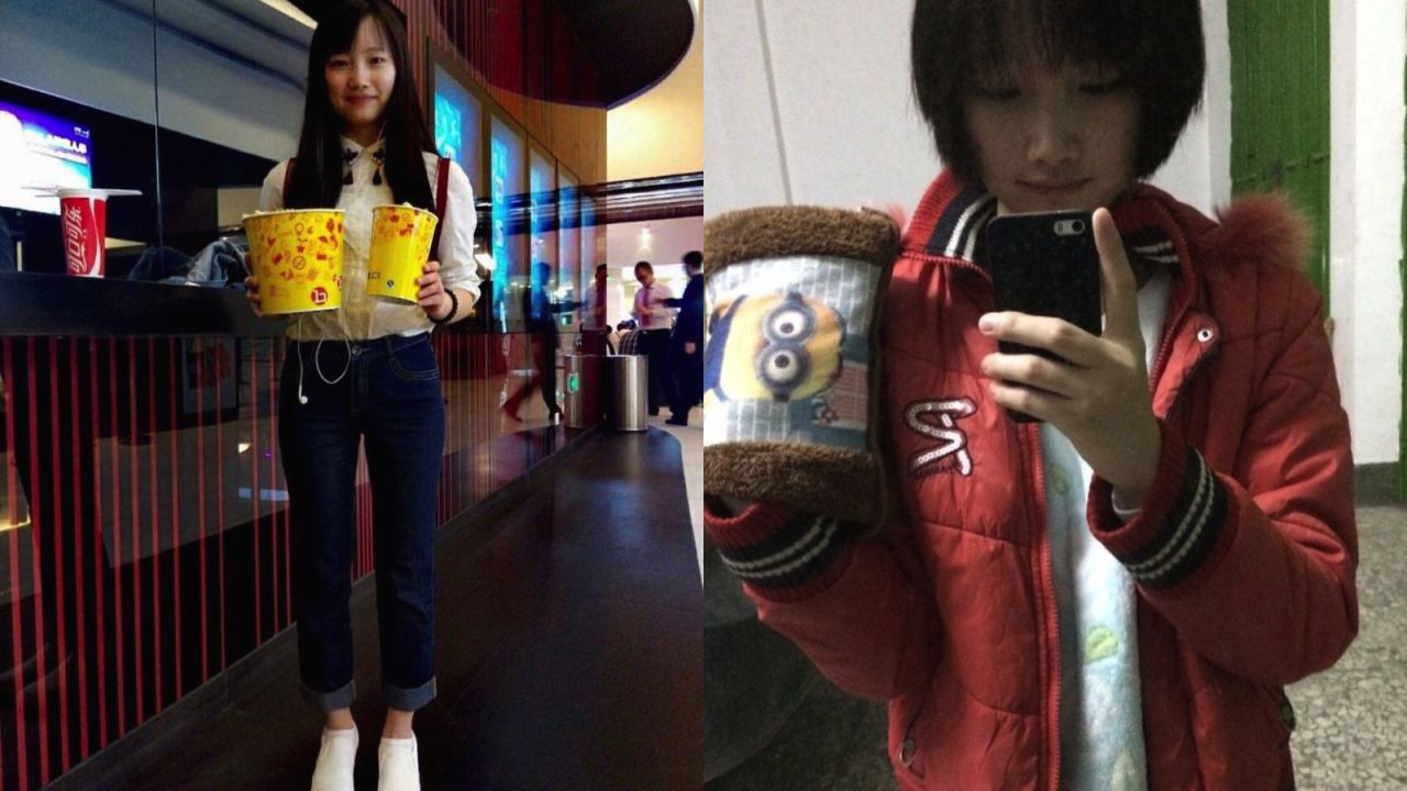 23-year-old Qin Yemei works at a law firm in southern China, but she looks different when in her home village in southwestern China.
