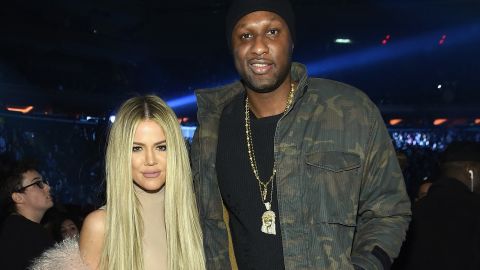 Khloe Kardashian and Lamar Odom in 2016