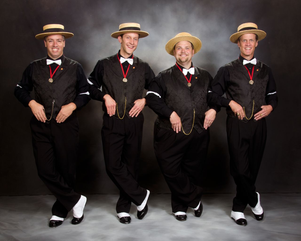 The award-winning Main Street Quartet from Florida made a splash with a medley of not-so-old chestnuts by Britney Spears, Lady Gaga, Bruno Mars and Pink during the 2015 International Barbershop Convention. The video of their performance went viral on YouTube, with more than 700,000 views. Questioning how the music of today will sound to listeners decades from now, the medley was built around a 1963 song by the Osmond Brothers, "These Will be the Good Old Days."   