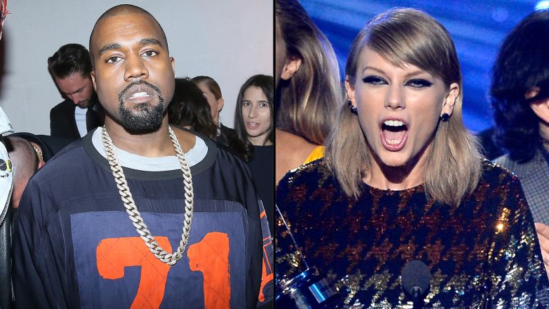 <strong>February 2016:</strong> Kanye offended Taylor Swift and her fans (not for the first time) <a href="index.php?page=&url=http%3A%2F%2Fwww.cnn.com%2F2016%2F02%2F11%2Fentertainment%2Ftaylor-swift-kanye-west-new-song%2Findex.html">when he released a new song, "Famous,"</a> in which he croons, "I feel like me and Taylor might still have sex. / Why? I made that bitch famous."