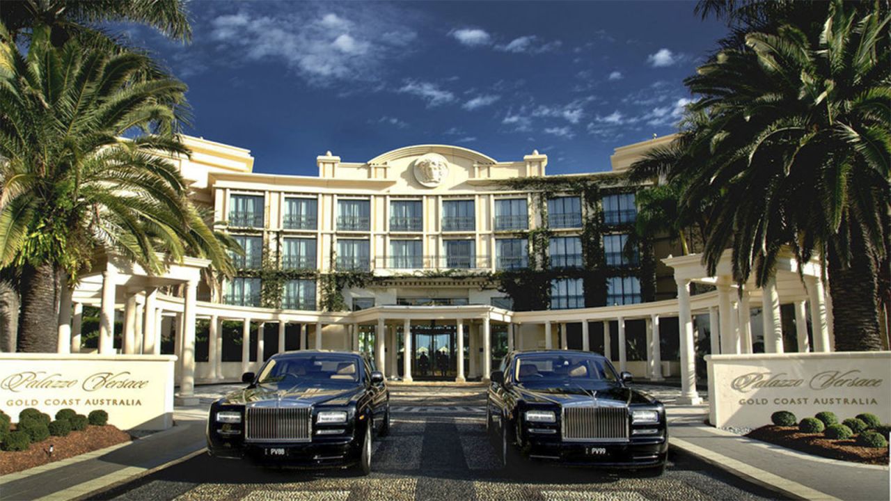 Probably the most obvious of the bunch, the Palazzo Versace, located south of Brisbane, Australia, is owned by the House of Versace, whose most famous living family member is designer Donatella. 