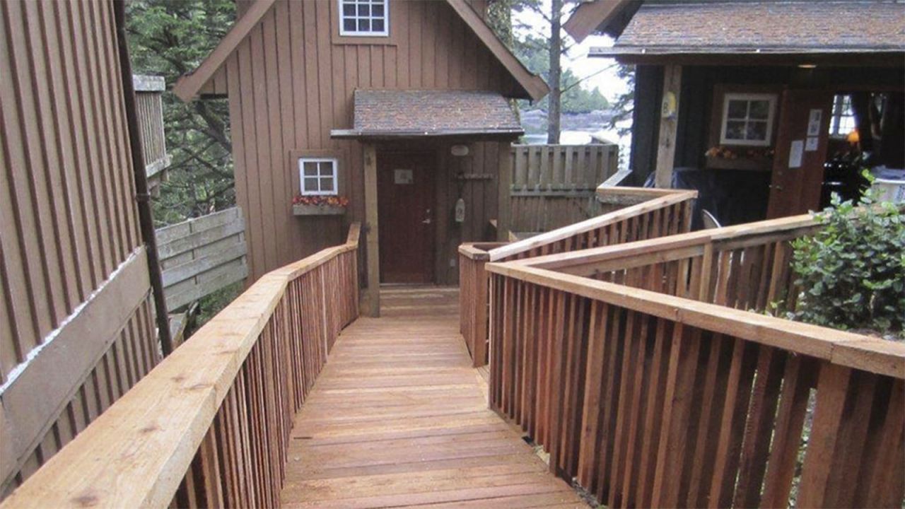 The property in Ucluelet, British Columbia, is nestled amongst the forest and features a variety of lodging options, including lofts, suites, and hot tub-equipped waterfront cabins -- all situated amongst the pristine Canadian woodlands. 
