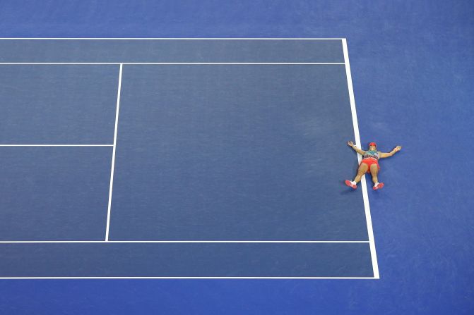 Angelique Kerber opened her grand slam account by beating Serena Williams in the 2016 Australian Open final. 