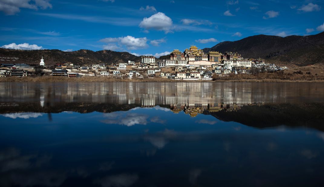 Ganden Sumtseling is a Tibetan Buddhist monastery in Zhongdian, (also known as the Shangri-La City), located in Yunnan's Diqing Tibetan Autonomous Prefecture.