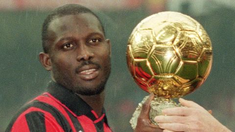 George Weah won the Ballon d'Or in 1995.