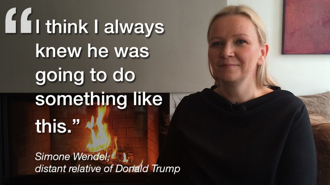 Trump German roots Simone Wendel