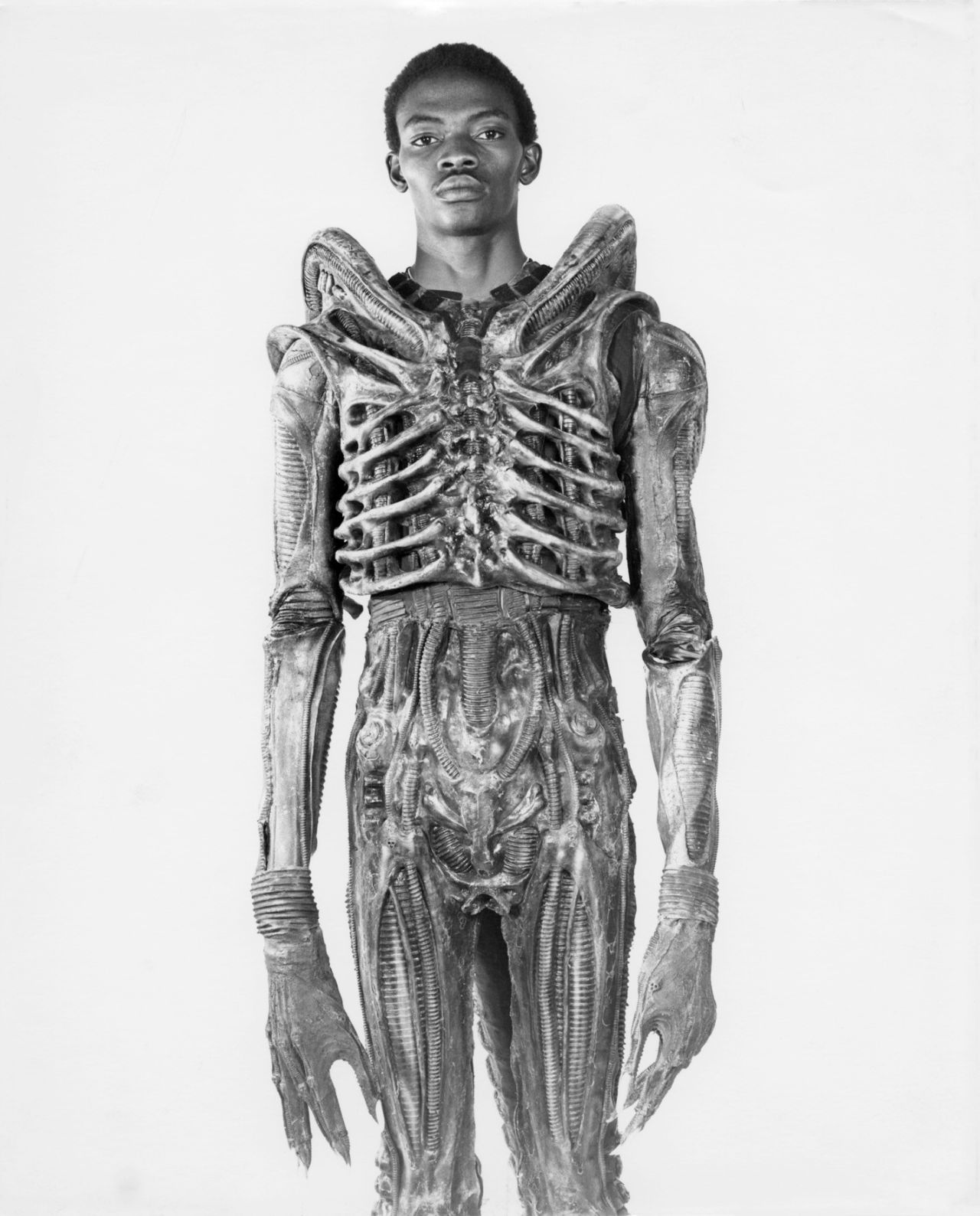 Bolaji Badejo became one of cinema's most feared villains almost by accident. After a lengthy casting process, agent Peter Ardram came across Badejo in a pub in London. Thinking that the 6'10" Nigerian matched the thin, insect-like profile director Ridley Scott required, he arranged for the two to meet. (Image: courtesy<a href="http://www.mikesibthorp.com/" target="_blank" target="_blank"> Mike Sidthorp</a>.)