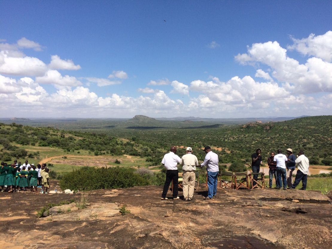 The rally included scientists, amateur scientists, schoolchildren and even the U.S. ambassador to Kenya.