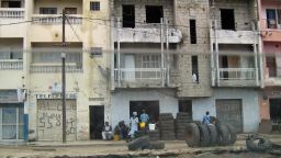 Old tires and other trash in Dakar, Senegal, are perfect breeding grounds for mosquitoes.