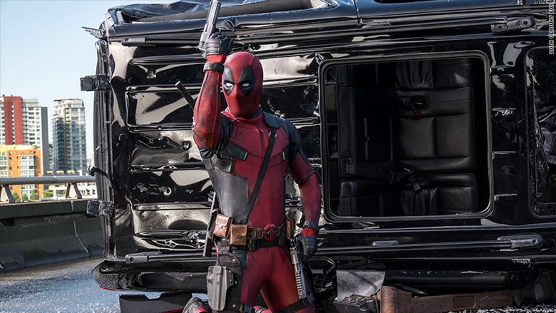Ryan Reynolds played motormouth assassin "Deadpool" in 2016's surprise R-rated blockbuster as well as the sequel.