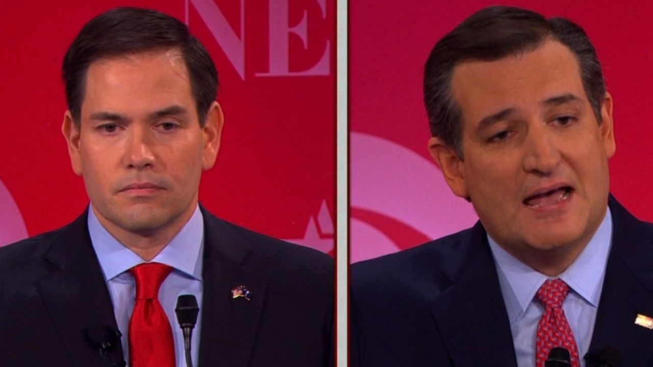 CBS Gop Debate Cruz Rubio 0213 01