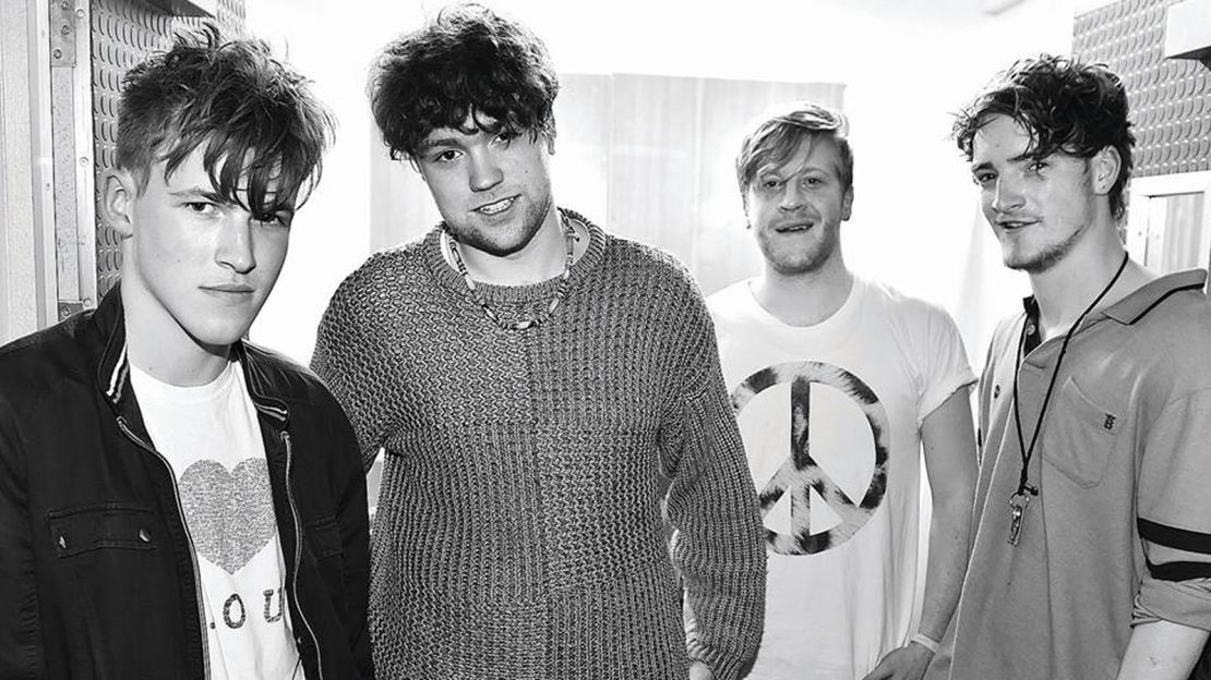 Members of British indie rock band Viola Beach, from Warrington, in a promotional image.