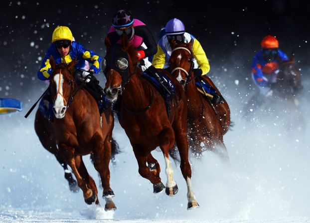 With 500,000 Swiss francs ($501,000) on offer in total as prize money, White Turf surpasses all other jackpots when it comes to Swiss racing. The "Gubelin" event alone, taking place on the final Sunday, boasts a prize purse of 111,111 Swiss francs.