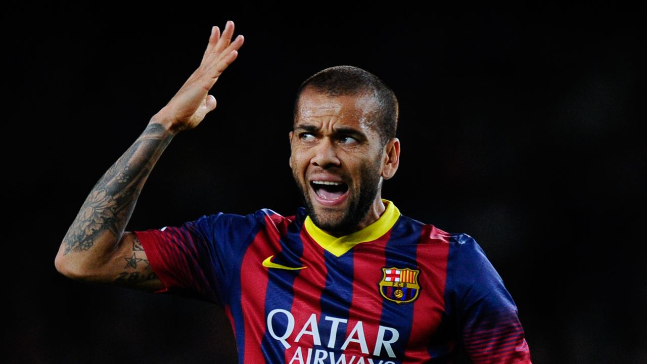 Dani Alves is the man who makes Neymar laugh the most.