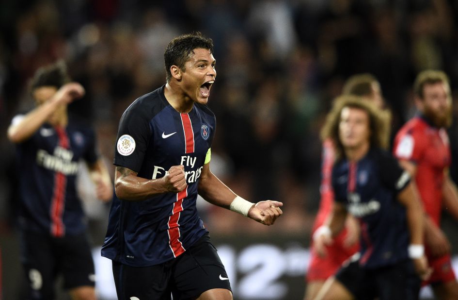 Thiago Silva led Paris Saint-Germain to the quarterfinal stage last season and he's up against Chelsea once more. The Brazilian defender has enjoyed another fine campaign and just edged out Juventus' Leo Bonucci and Barcelona's Gerard Pique.