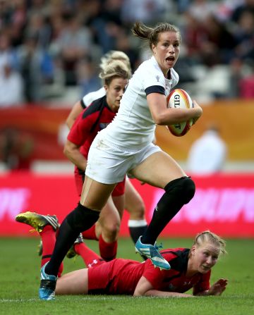 CNN asked England captain <a href="index.php?page=&url=http%3A%2F%2Fedition.cnn.com%2F2016%2F02%2F18%2Fsport%2Femily-scarratt-rugby-england-olympics%2Findex.html" target="_blank">Emily Scarratt </a> for the lowdown on some of the standout stars in the Women's Sevens World Series.