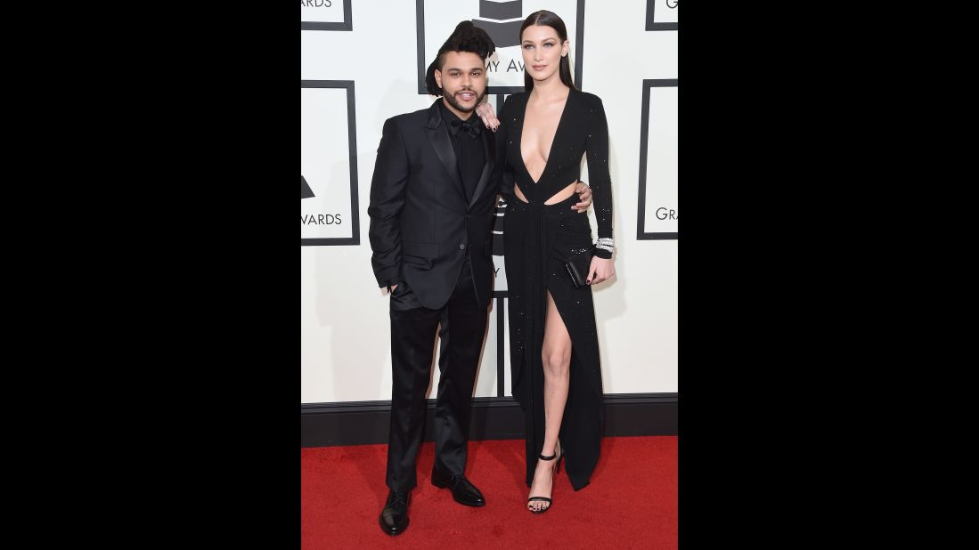 The Weeknd and his girlfriend, model Bella Hadid 
