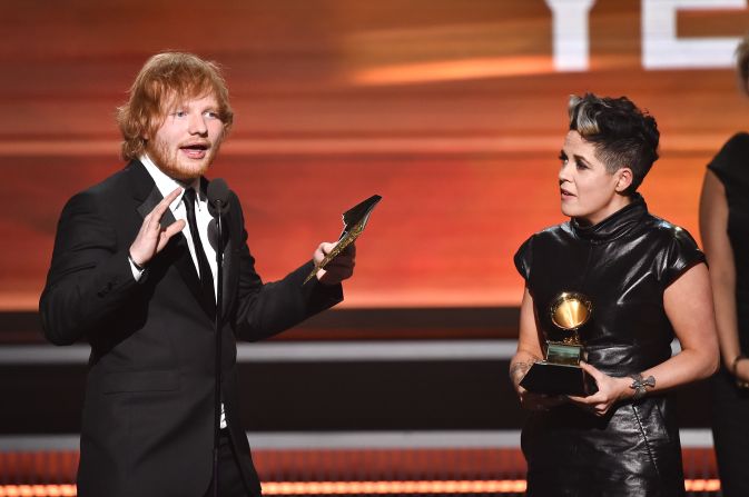 "Thinking Out Loud," Ed Sheeran and Amy Wadge