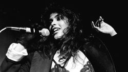 Vanity now known as Denise Matthews performs with the group Vanity 6 on the TV Show "Solid Gold". (Photo by Ron Wolfson/WireImage) *** Local Caption ***