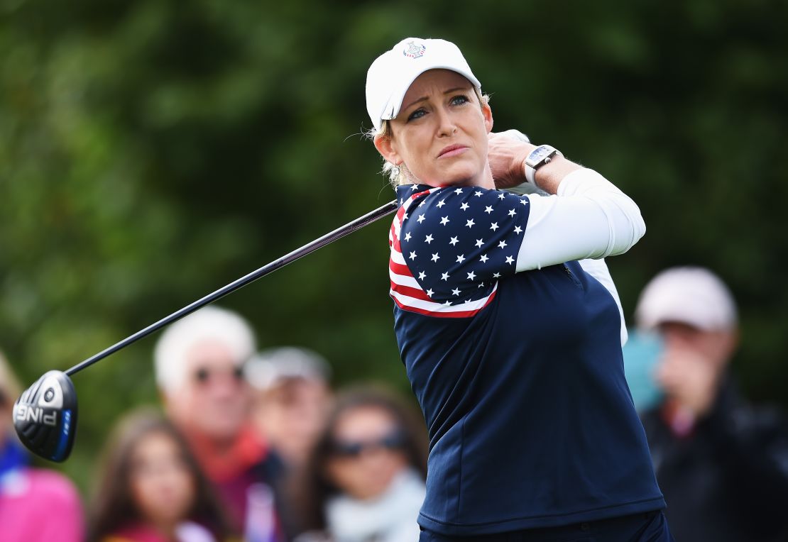 Kerr has played in eight Solheim Cups for USA against Europe.