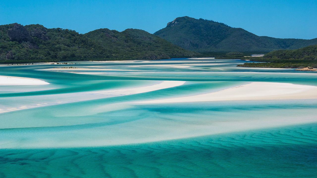 In Queensland, Australia, Whitehaven Beach is an aquatic dreamscape.