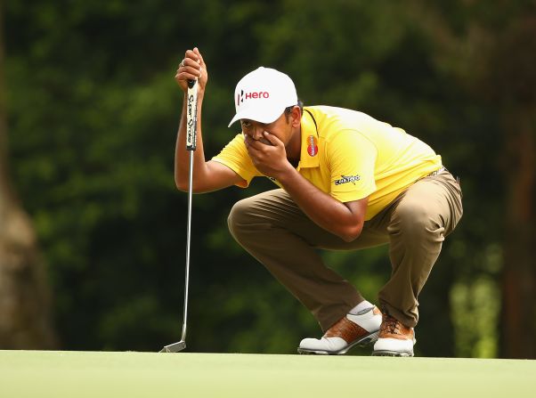 A follower of Vipassana meditation, Lahiri counts the practice as a steady calming presence on the course. "It helps your ability to stay in the present and not get ahead of yourself," he says. 