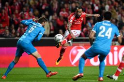 Benfica endured a frustrating night at home to Zenit before netting a late winner
