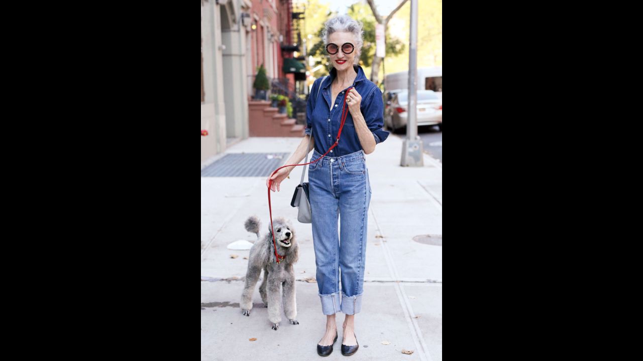 <strong>Linda Rodin, 67:</strong> "I have never felt the urge to dye my hair -- I started turning gray at 35 -- or have a face-lift. For me it has always been 'health is wealth,' and the rest is all fine with me. Chasing my youth has never been a goal of mine."