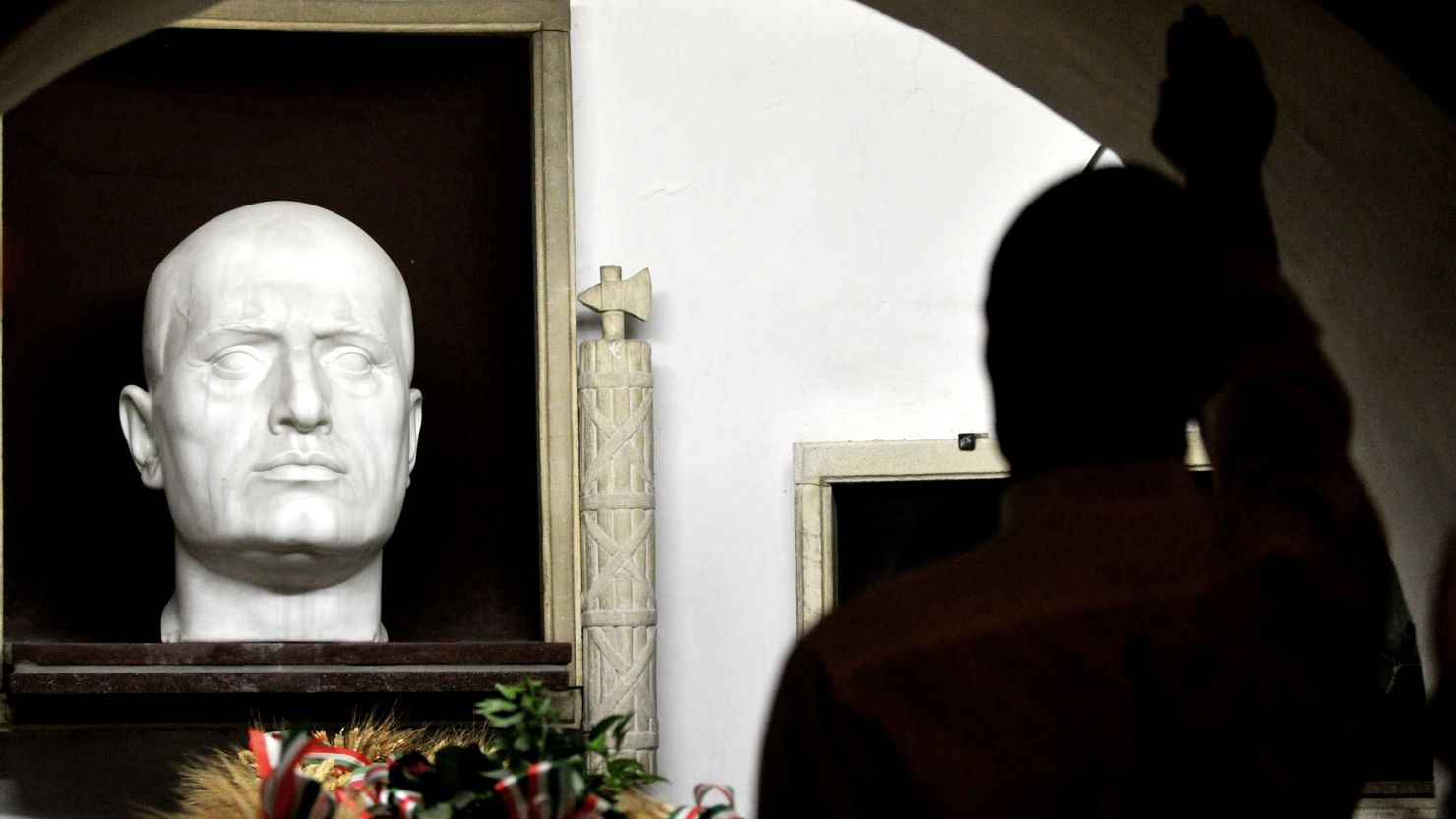 Predappio, Mussolini's birthplace, also hosts the executed dictator's tomb.